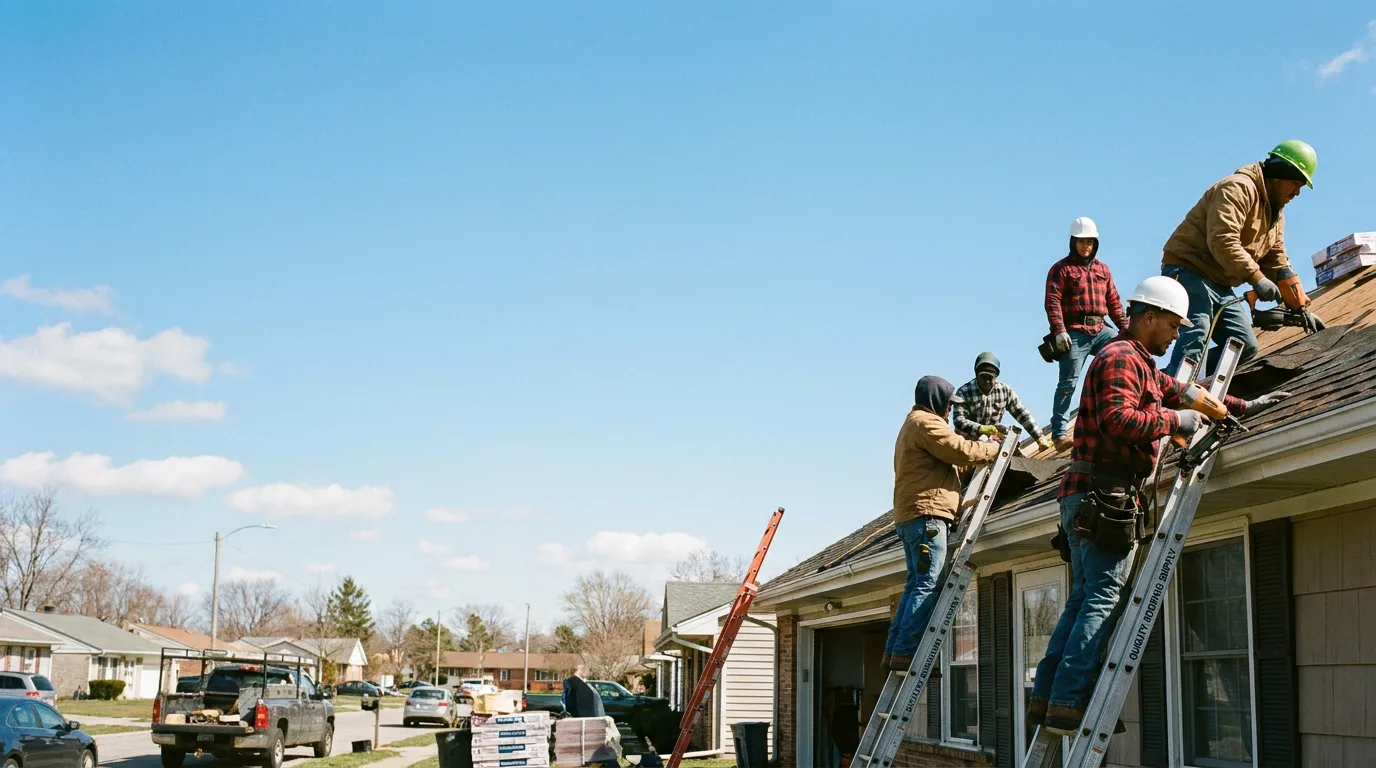 Roofing in Lowpoint, IL near me